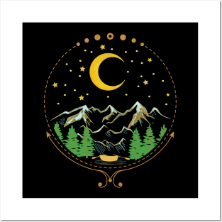 Starry Night Sky Posters and Art